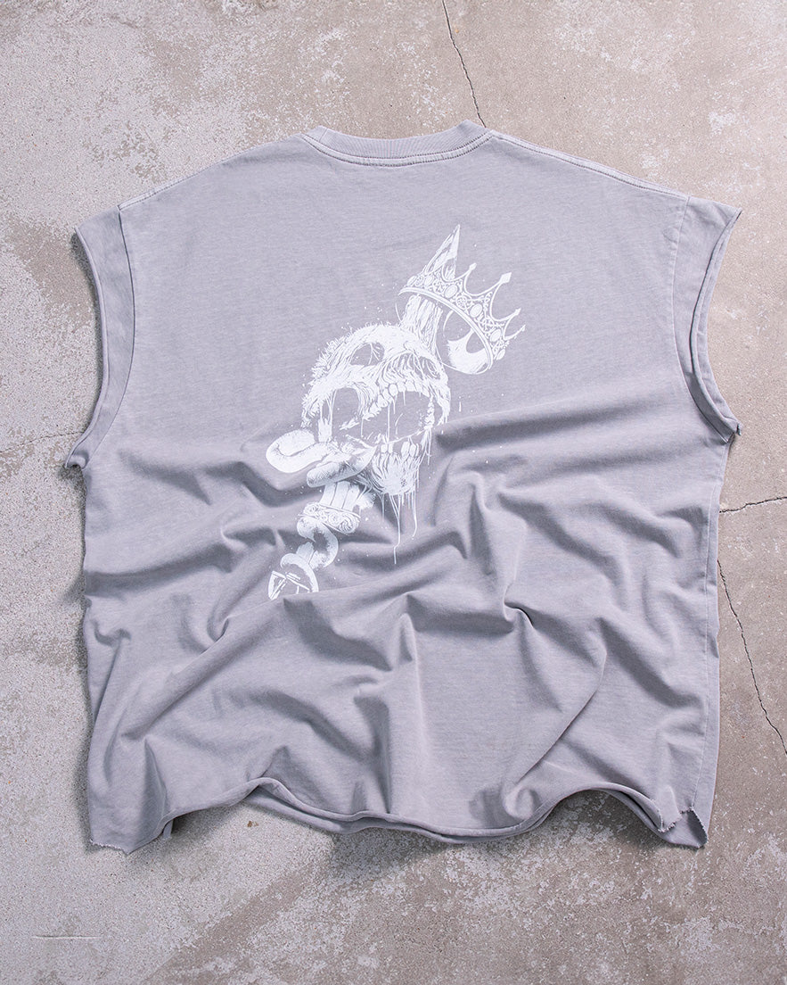 THE KING IS DEAD MUSCLE TEE - Image 3