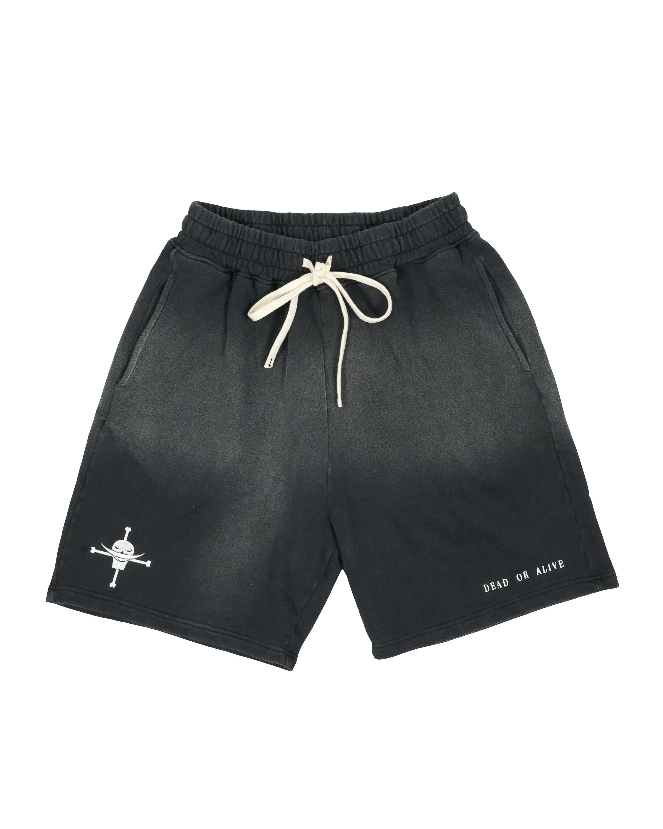 WHITE BEARD COTTON SHORTS - Image 6